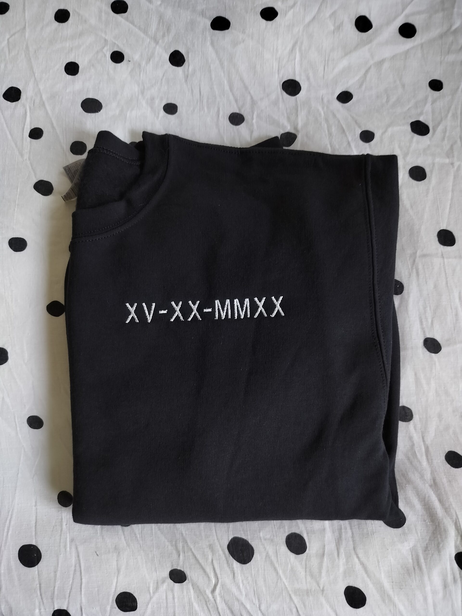 Sweater met datum (Romeinse cijfers) - Afbeelding 5