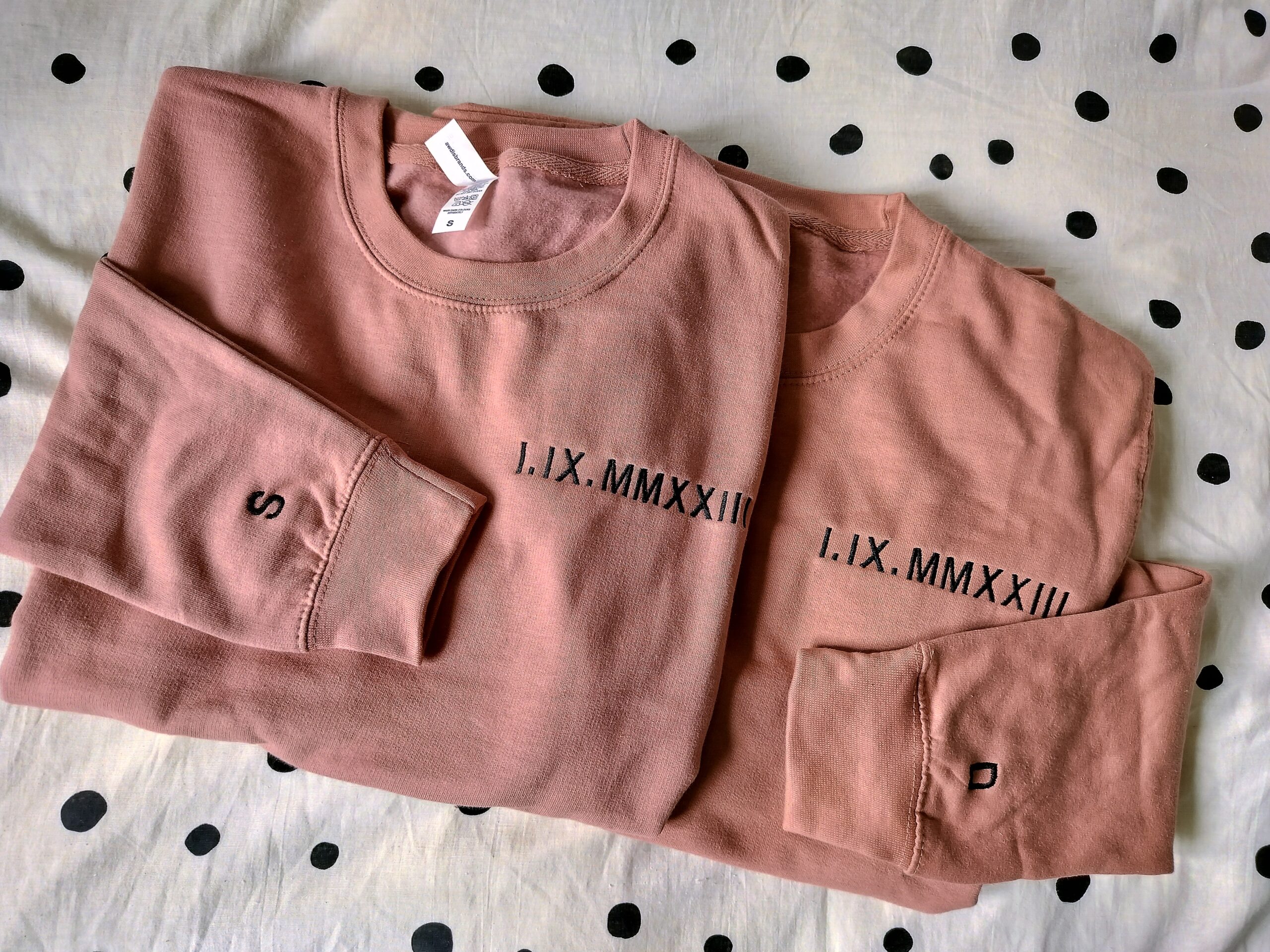 Sweater met datum (Romeinse cijfers) - Afbeelding 4