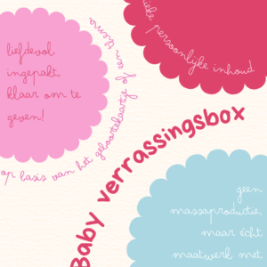 Baby Verrassingsbox - Groot of Klein